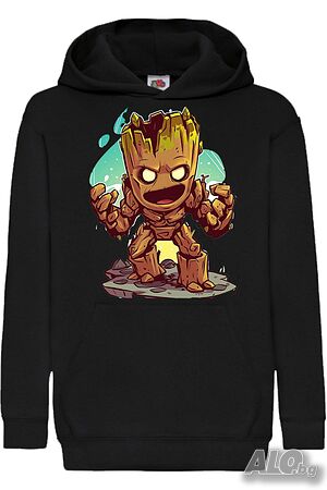 Детски Суитчър/Суитшърт Marvel Groot 2, Игра, Подарък, Изненада, Забавление, Рожден Ден