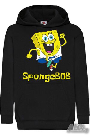 Детски Суитчър/Суитшърт SpongeBob 1, Игра, Подарък, Изненада, Забавление, Рожден Ден