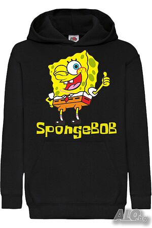 Детски Суитчър/Суитшърт SpongeBob 2, Игра, Подарък, Изненада, Забавление, Рожден Ден