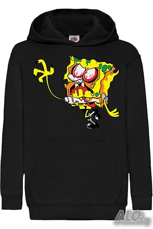 Детски Суитчър/Суитшърт SpongeBob Zombie 5, Игра, Подарък, Изненада, Забавление, Рожден Ден