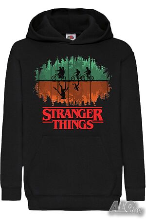 Детски Суитчър/Суитшърт Stranger Things 02, Игра, Подарък, Изненада, Забавление, Рожден Ден