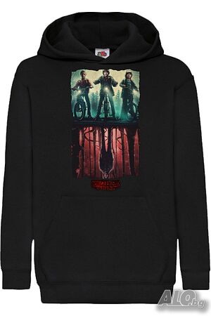 Детски Суитчър/Суитшърт Stranger Things 07, Игра, Подарък, Изненада, Забавление, Рожден Ден