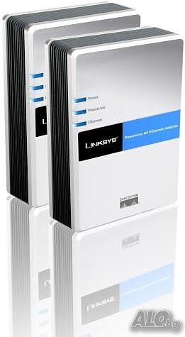 Powerline адаптерен комплект LINKSYS PLK200