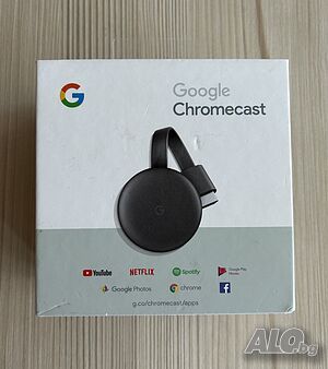 Мултимедиен Плеър Google Chromecast 3.0 GA00439