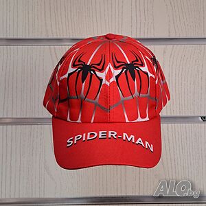 Нова детска шапка с козирка СпайдърМен (SpiderMan)