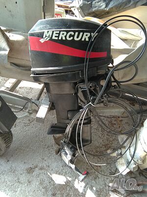 Продавам извънбордов д-л Mercury 25HP, в добро състояние, внос от Италия