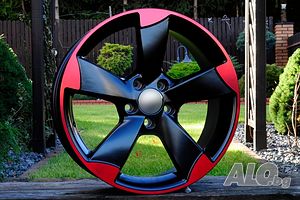 19” Rotor Джанти Ауди 5X112 Audi A4 B8 B9 A5 A6 C6 C7 C8 A8 D4 4H Q3 Q5 A7 Rotor Red