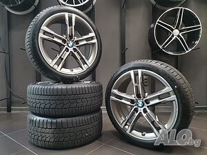 18” Зимен К-т БМВ Джанти M556 Гуми Continental Датчици BMW 1 F40 2 F44 Gran Coupe