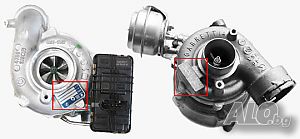 Турбина turbo cartridge AUDI	RS6	4200 ccm	443 HP	5304-970-0028 5304-970-0029