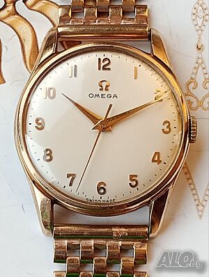 Швейцарски Златен часовник OMEGA 1960г Договаряне!