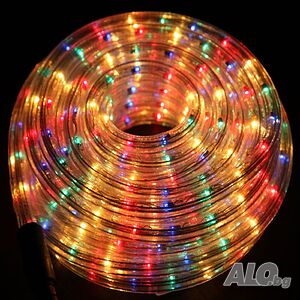 Светещо LED въже - 10м Multicolor, 20м