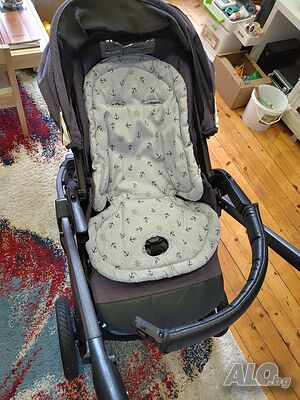 Peg Perego детска количка. Зимен кош и столче