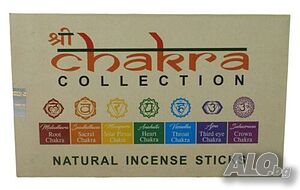 Shri 7 Chakra Collection Натурален ароматни пръчици