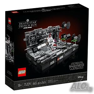 LEGO® Star Wars™ 75329 - Диорама на полета към шахтата на Death Star™