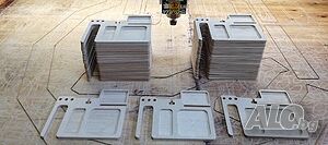 Услуги със CNC рутер, фрезоване, 3D форми