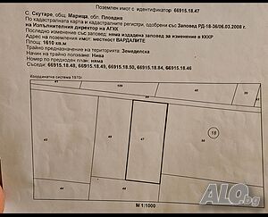 Продавам земеделска земя/нива в с. Скутаре