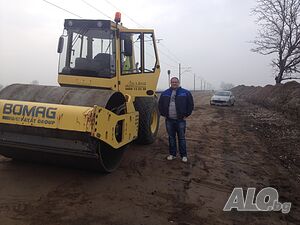 Услуги с валяци, багери, фадрома, булдозер, грейдер, автовишки и др.