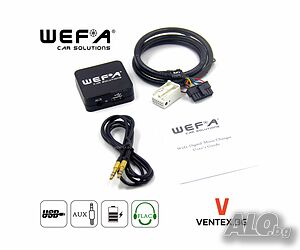 WEFA чейнджър за Seat Leon, Toledo, Altea до 2010 с USB и AUX | Hi-Fi