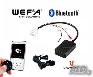 Bluetooth адаптер за Volkswagen AUX-IN + Микрофон и управление WEFA