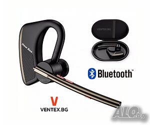 Безжична Bluetooth 5.2 Handsfree блутут слушалка за телефон 24 часа