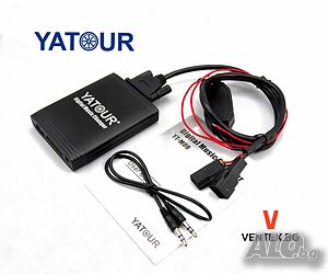 YATOUR дигитален чейнджър за BMW X5 E53, Е46, E39 с USB и AUX 3+6 pin чейнджър