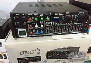 Домашен усилвател UKC - AV-326BT +FM