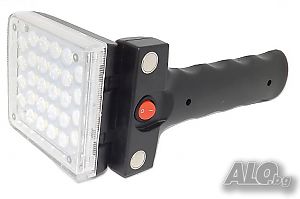 Акумулаторна Работна ЛЕД лампа сгъваема, - 28 LED/ ZL-869-B/