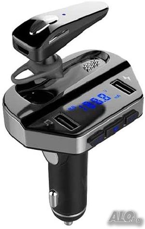 FM Transmitter V6 AMIO с Handsfree Слушалк