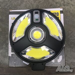 LED соларна лампа - LB1288 B - 120 SMD