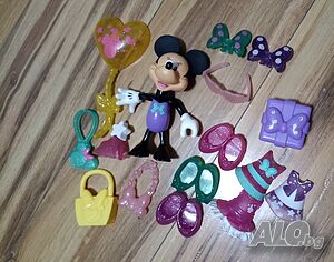 DISNEY Minnie Mouse Кукла Sweet Party мини Маус фигурка