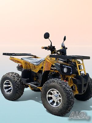 Нов Модел 2023 Atv Grizlly MaxPro 200 cc - MAXMOTORS