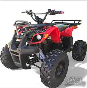 Eлектрическо ATV MaxMotors Grizzly 1500W RED