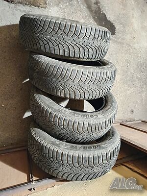 гуми Goodyear 205/60 R16 DOT 2021 Гуми 4 бр. Good year 2021 г. Зимни гуми 205 mm 60  16 цола 96 (710 кг.) W до 270 km/h 8 mm | Гуми, Джанти | Русе