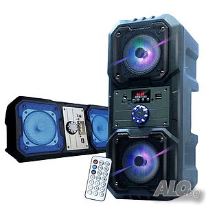 Колона за караоке КТS-1048, 4”, 10W, Bluetooth, FM