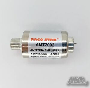 Цифров усилвател за телевизия AMT2002, линеен, 470-860 MHz, 20dB