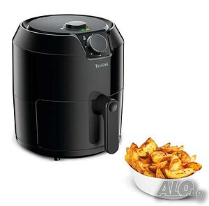 Фритюрник Tefal Easy Fry Classic XL EY201815, 1.2 кг, 1500 W, Регулируема температура 80-200°C, Черен