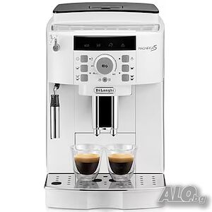 Кафеавтомат De’Longhi Magnifica S ECAM 1450 W, 15 bar, 1.8 л, Бял, Безплатна доставка