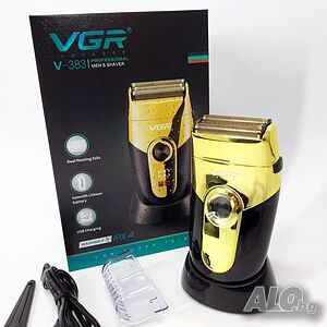 Професионална електрическа самобръсначка VGR V-383 Finale Shaver със стойка, Mъжка самобръсначка