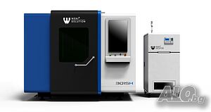 Fiber CNC Лазерна Резачка Плотер Weni 3015H 12kW + компресор 16 bar