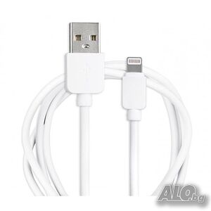 Кабел за iPhone, iPad или iPod USB-C към Lightning, 1 m, Бял