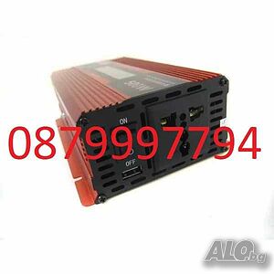 UKC Инвертор с Дисплей 12V/24V-220V, 2000W/4000W