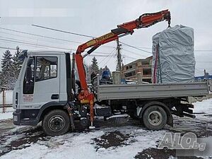 Услуги с кран и превоз на товари