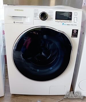 Инверторна пералня със сушилня SAMSUNG WD80J6400AW - 8 / 6 кг