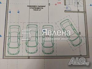 Строящи се сутеренни /подземни/ паркоместа в Бургас ж.к. Възраждане