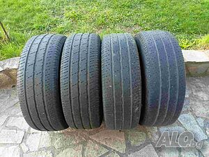 4 бр запазени летни гуми Continental Vanco 2 235/65R16C