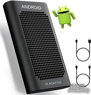 AI Box Adapter Android 10 4-2-32 безжичен Carplay Youtube, Waze, Netflix - ликвидация, 9347A