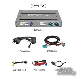 BMW EVO System Безжичен Apple Carplay Android Auto MMI BOX, 9460