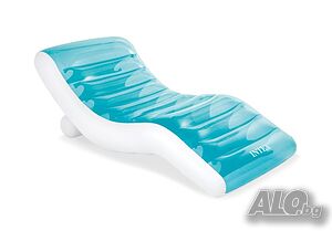 Надуваем шезлонг Intex Splash lounge, 191 x 99см